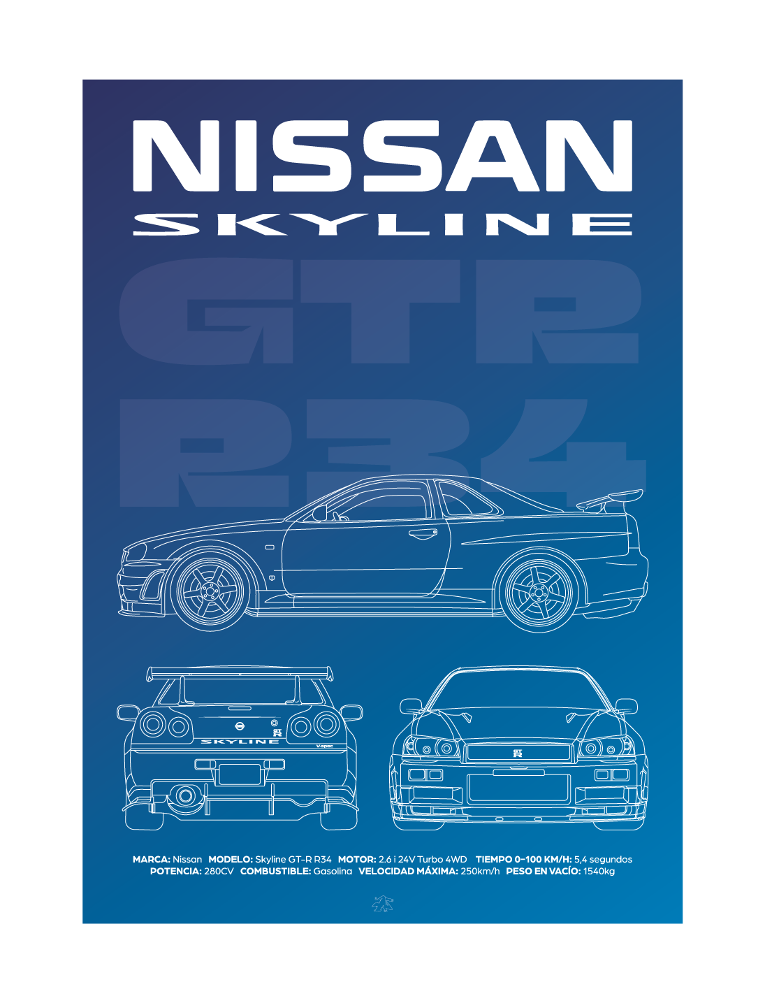Póster Skyline