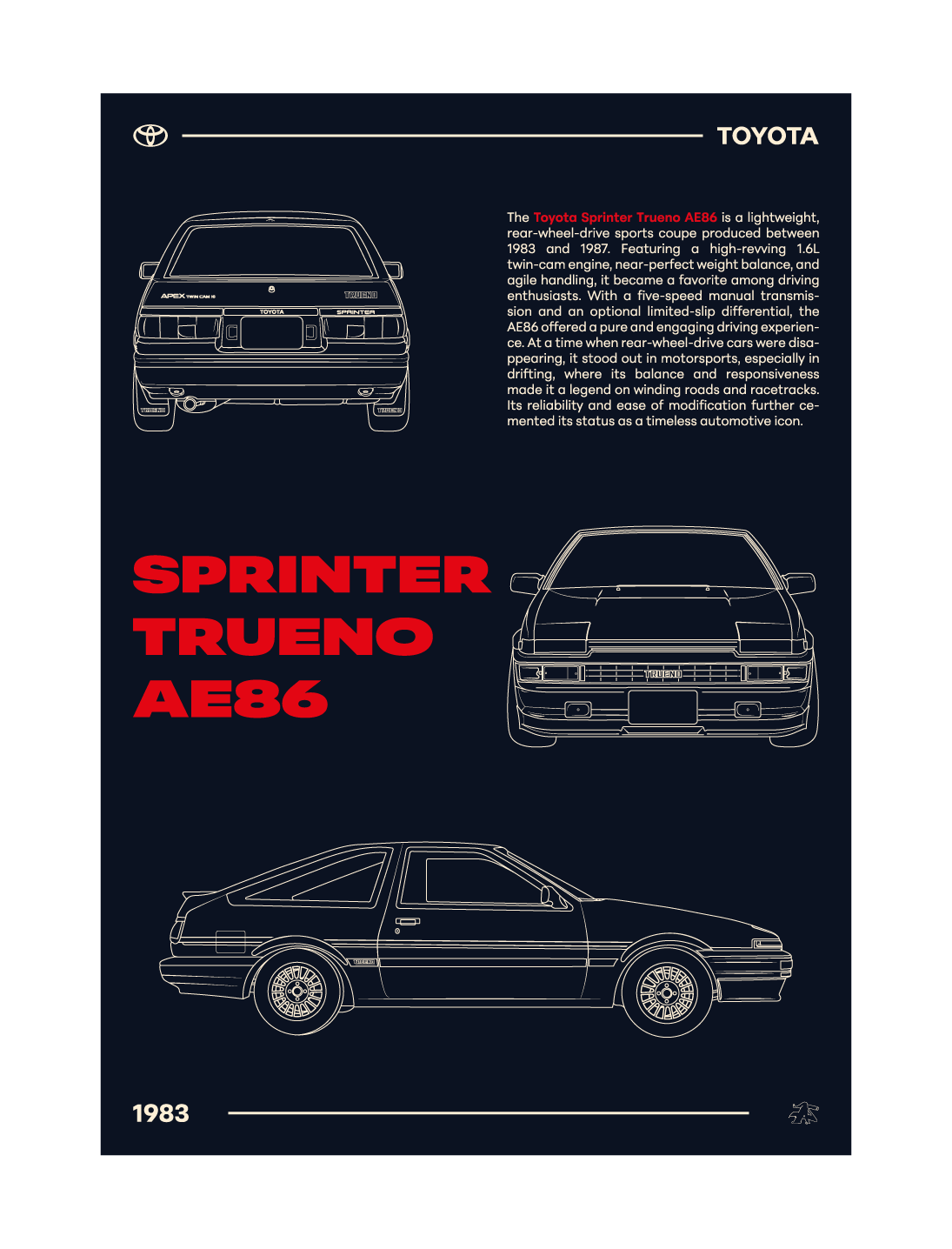 Póster Trueno